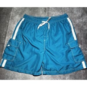Kanu‎ Surf Swim Trunks Mens XXL Cargo Lined